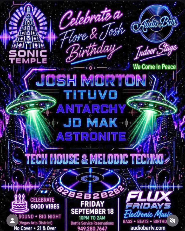 Sonic Temple event poster