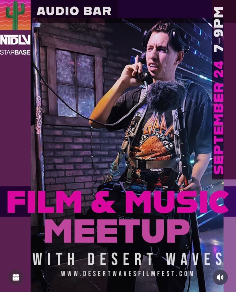 Desert Wave event poster