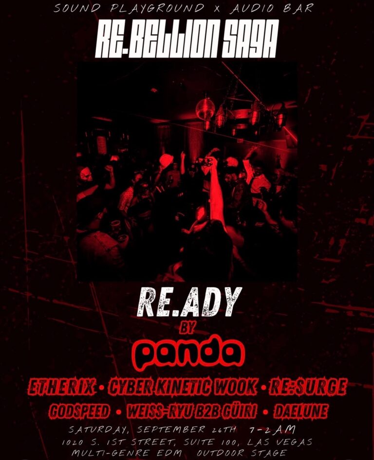 Re-bellion Saga event poster