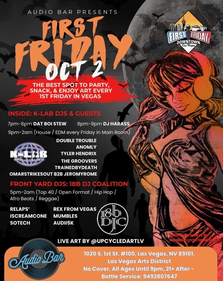 first friday event poster