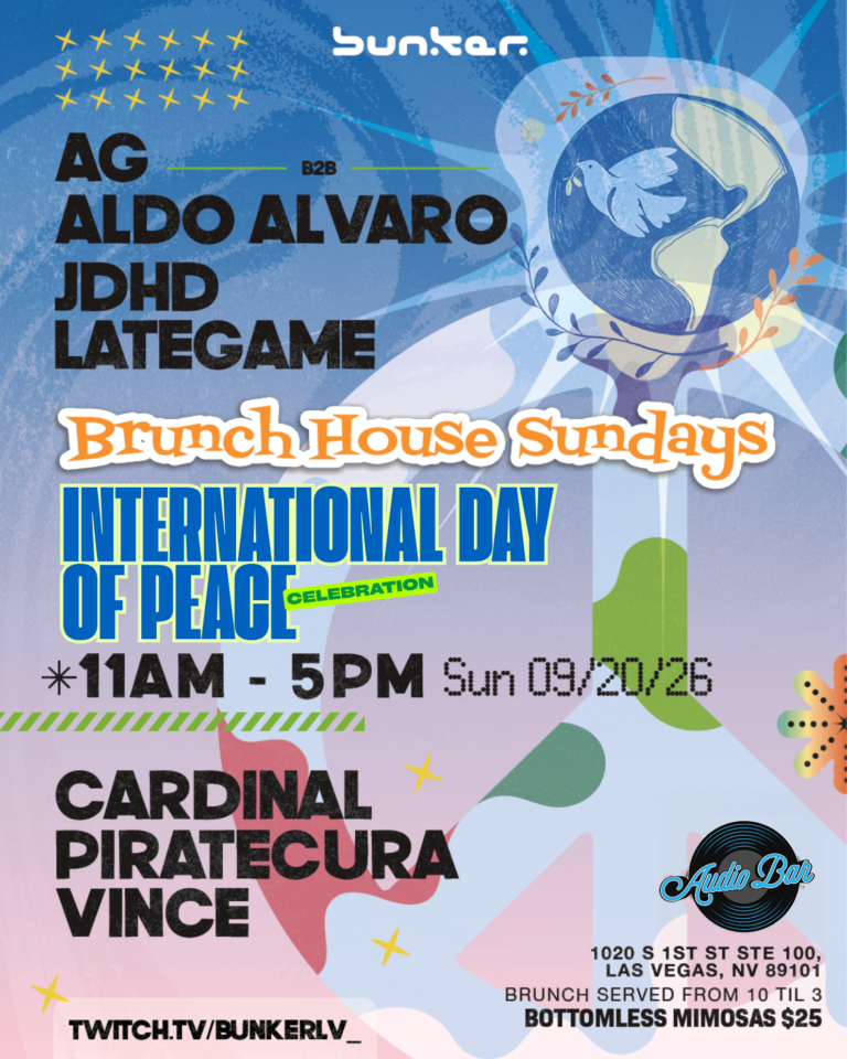 BRUNCH HOUSE SUNDAYS event poster