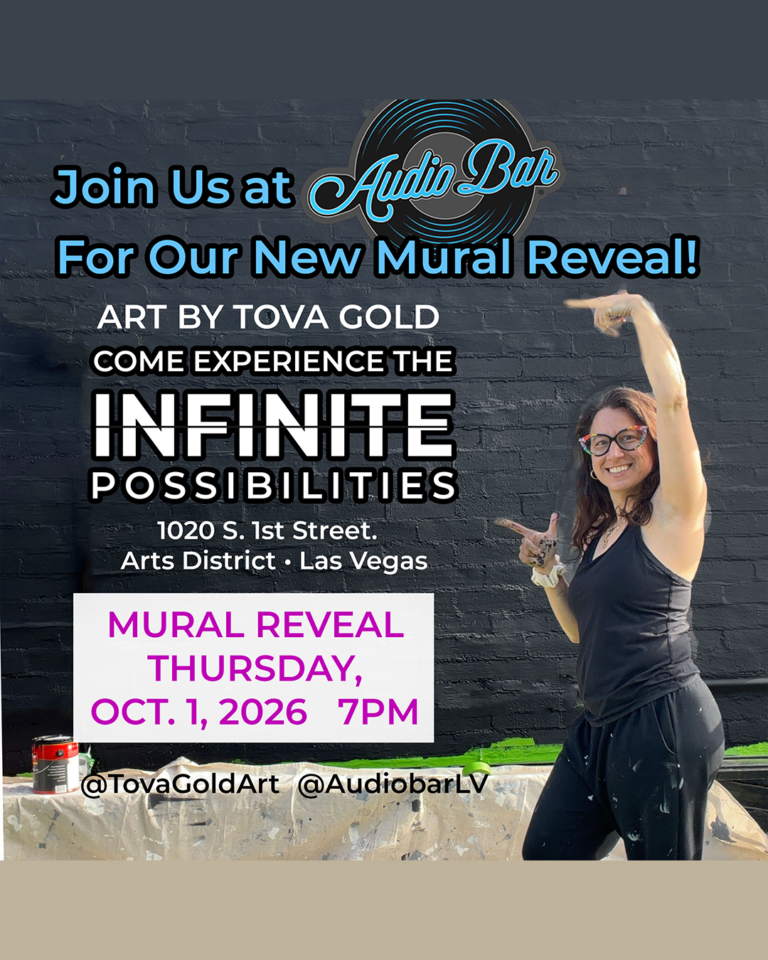 New Mural Unveiling event poster