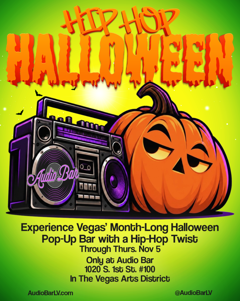 Halloween Hip-Hop Pop-Up event poster